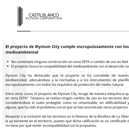 Castilblanco - Elysium City